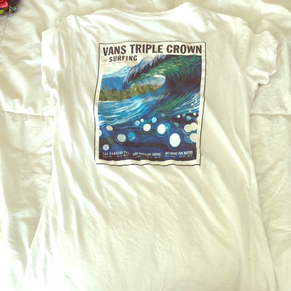 vans triple crown of surfing shirt